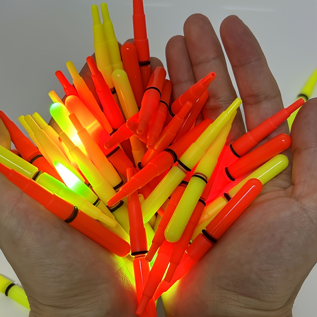 Fish Finder Battery - Lot de 5 lumières pour canne