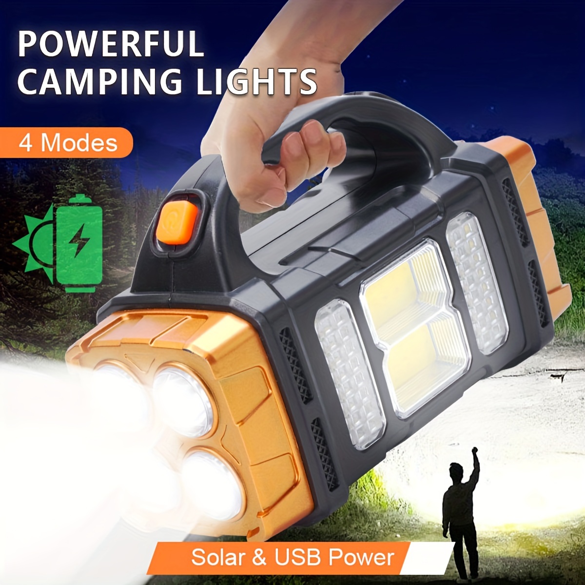 Nouvelle lampe torche LED sola - Fishing Light avis et prix