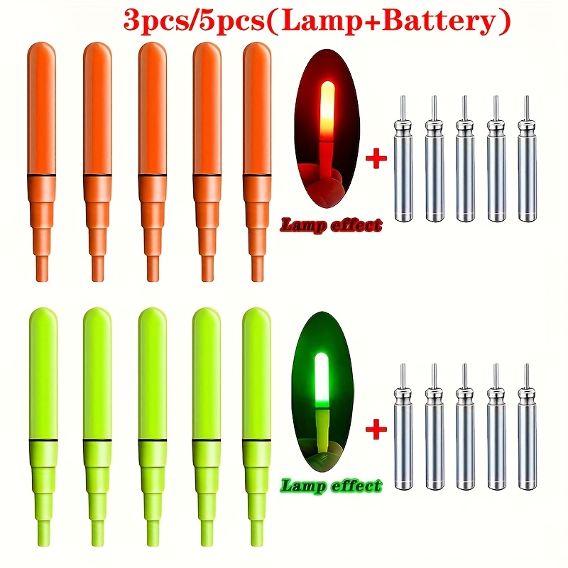 Lot de 5 lumières pour canne à - Fish Finder Battery avis et prix